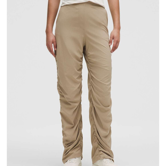 Lululemon Dance Studio Slim-Fit High-Rise Flared Pant Sheer Oak Size Small NWT - Picture 1 of 11